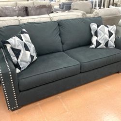 New 84” Black Sofa — (1) Available Now !!