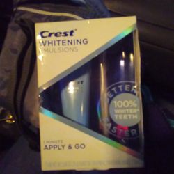 New Crest Whitening Emulsions