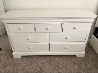 Moving Sale! 4-Piece Bedroom Bundle - 2 White Dressers + 2 Dark Nightstands - $150 OBO