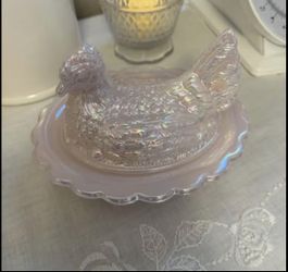 Mosser Hen On Nest Pink Carnival