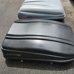 2 Rooftop Cargo Carriers