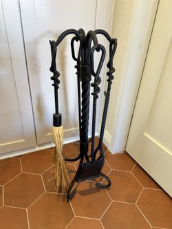 Fireplace Tools Made Of Iron $50