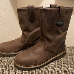 Dr. Martens Steel Toe Work Boots (size 13)