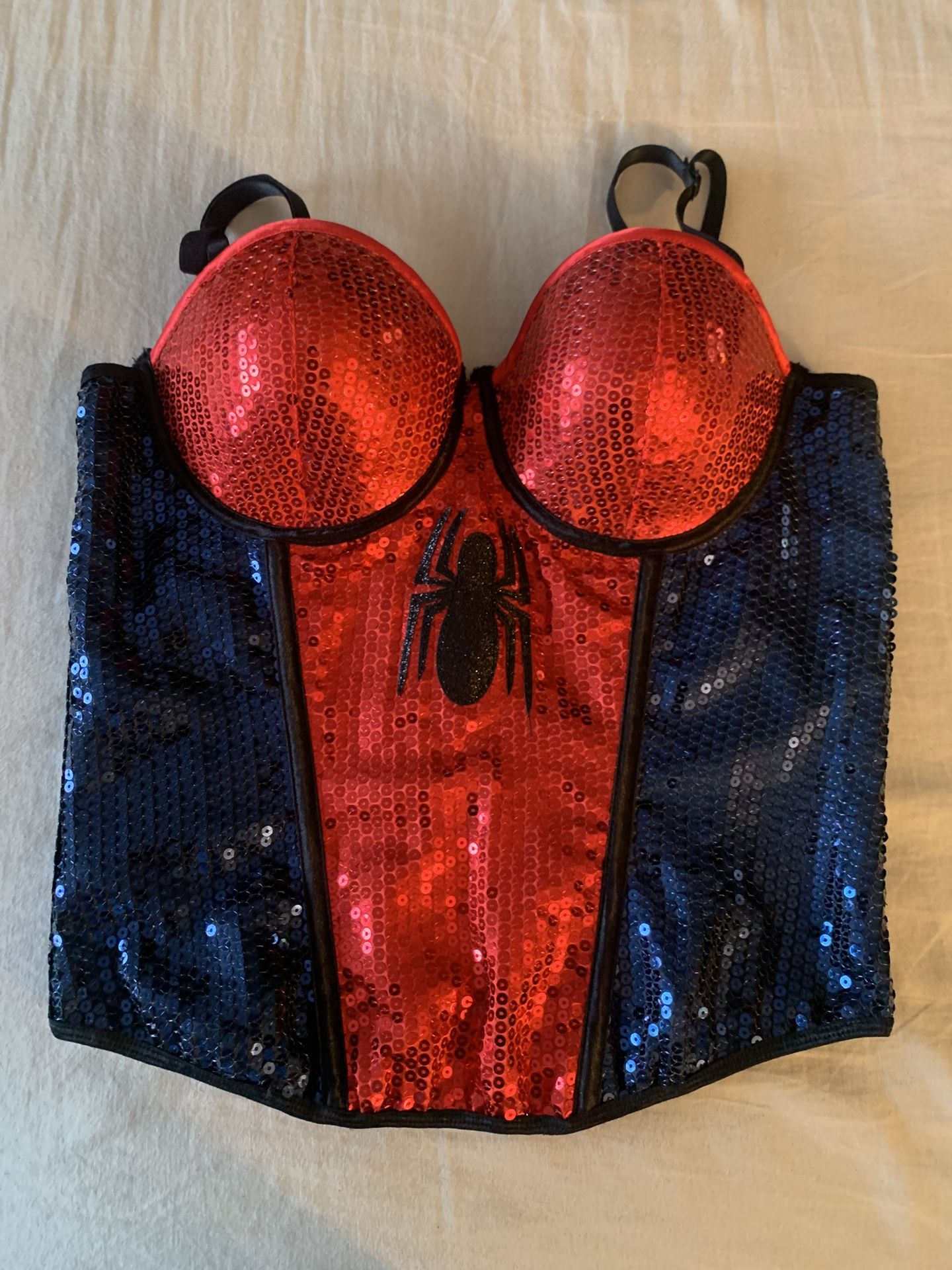 Spider-Man Corset Adult Size Small/Medium 