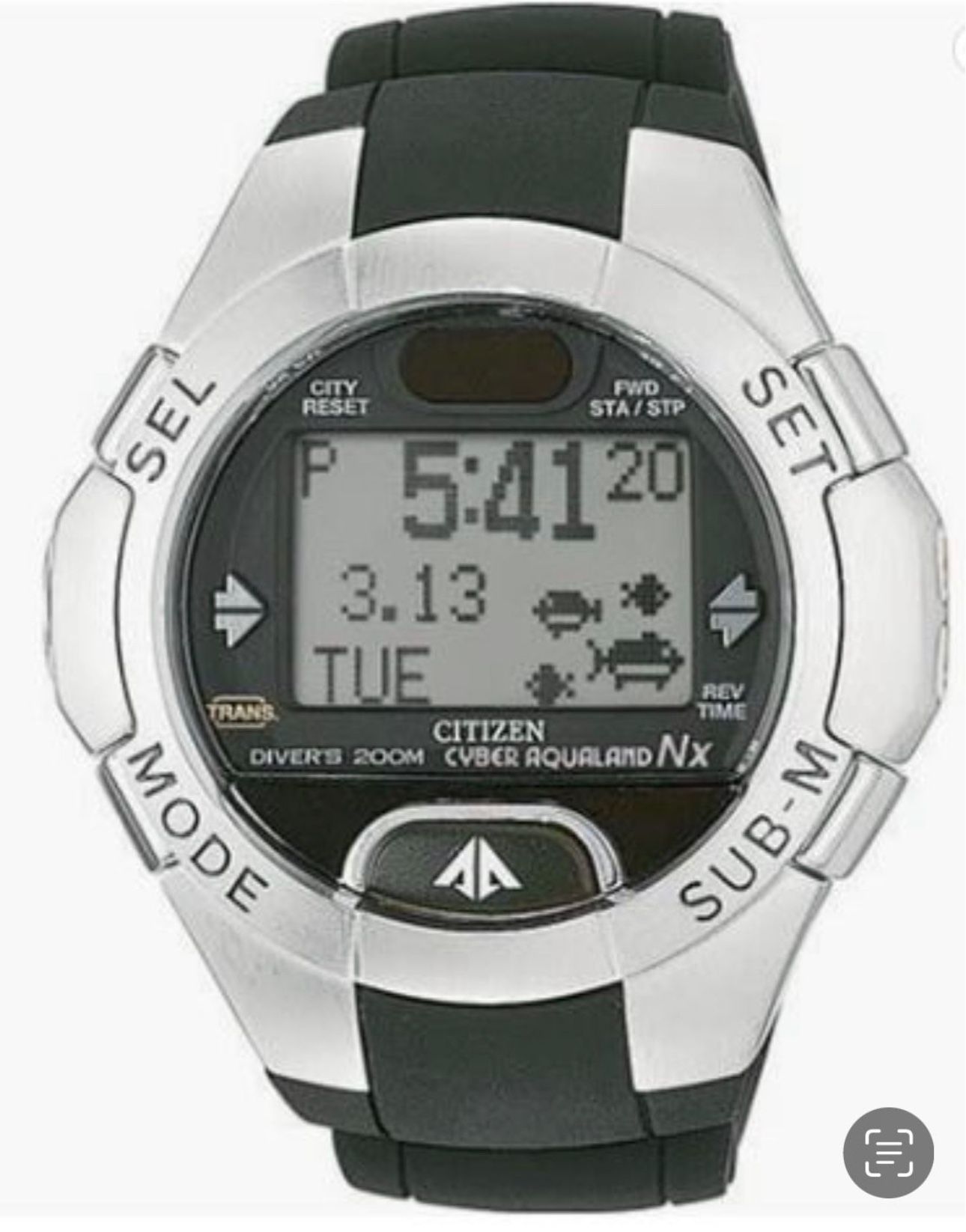 Citizen Men's MG1010-08E Promaster Cyber Aqualand NX Watch