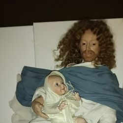 Ashton-Drake “Let The Little Children Come to Me" by Titus Tomescu Jesus Doll