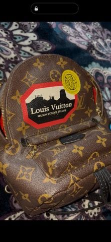 LOUIS VUITTON palm springs mini MONOGRAM ltd edition RARE backpack