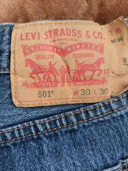Levi 501 Blue jeans W30 L30