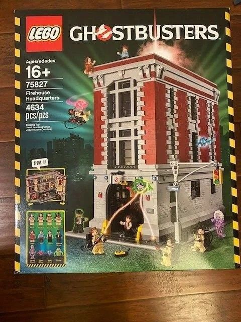 Lego 75827 - Ghostbuster Firehouse Headquarters - Retired - New In Sealed Box