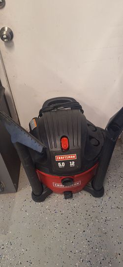 Craftsman 5.0 12 gallon shop vac