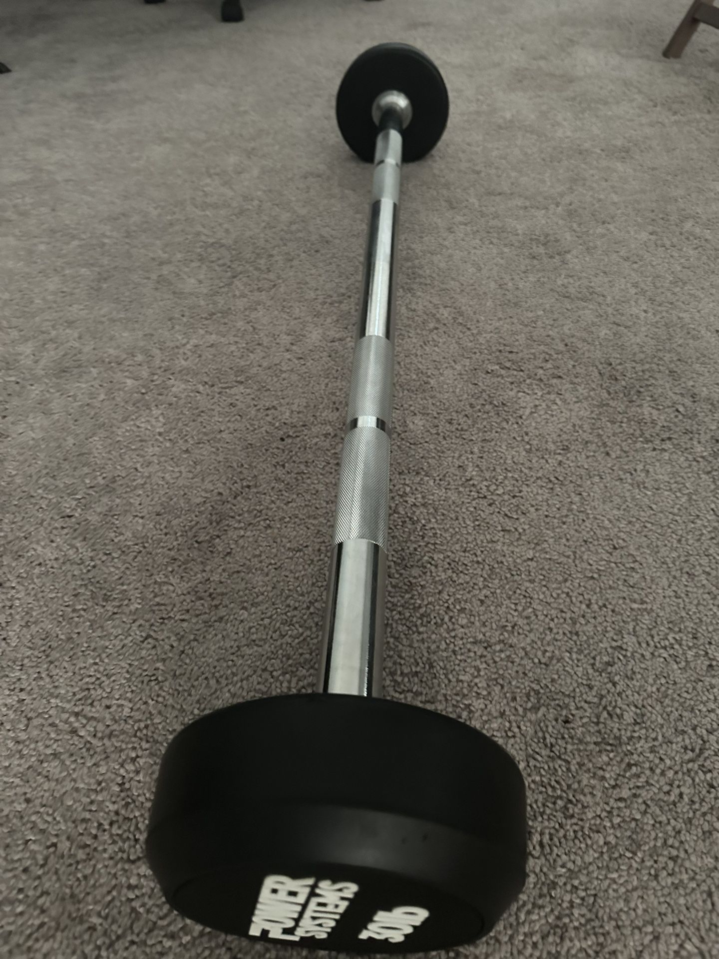 Power Systems Fixed Barbell - 30 Lbs