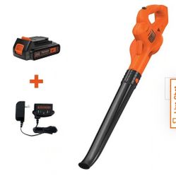 20V MAX 130 MPH 100 CFM Cordless Battery Powered Handheld Leaf Blower Kit with (1) 1.5Ah Battery & Charger
