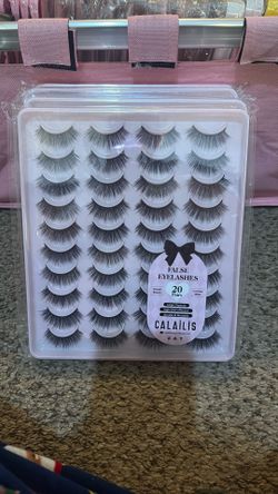 20 Piece Eyelashes 