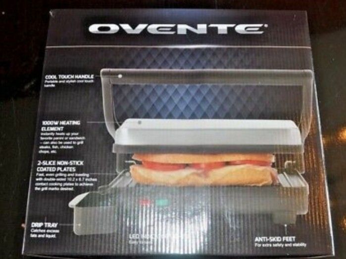 Ovente electric panini grill