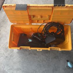 Box With Vacuum  120v Double Charger 12v Working Light For Car 12v And More 