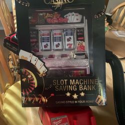 Slot Machine Saving Bank