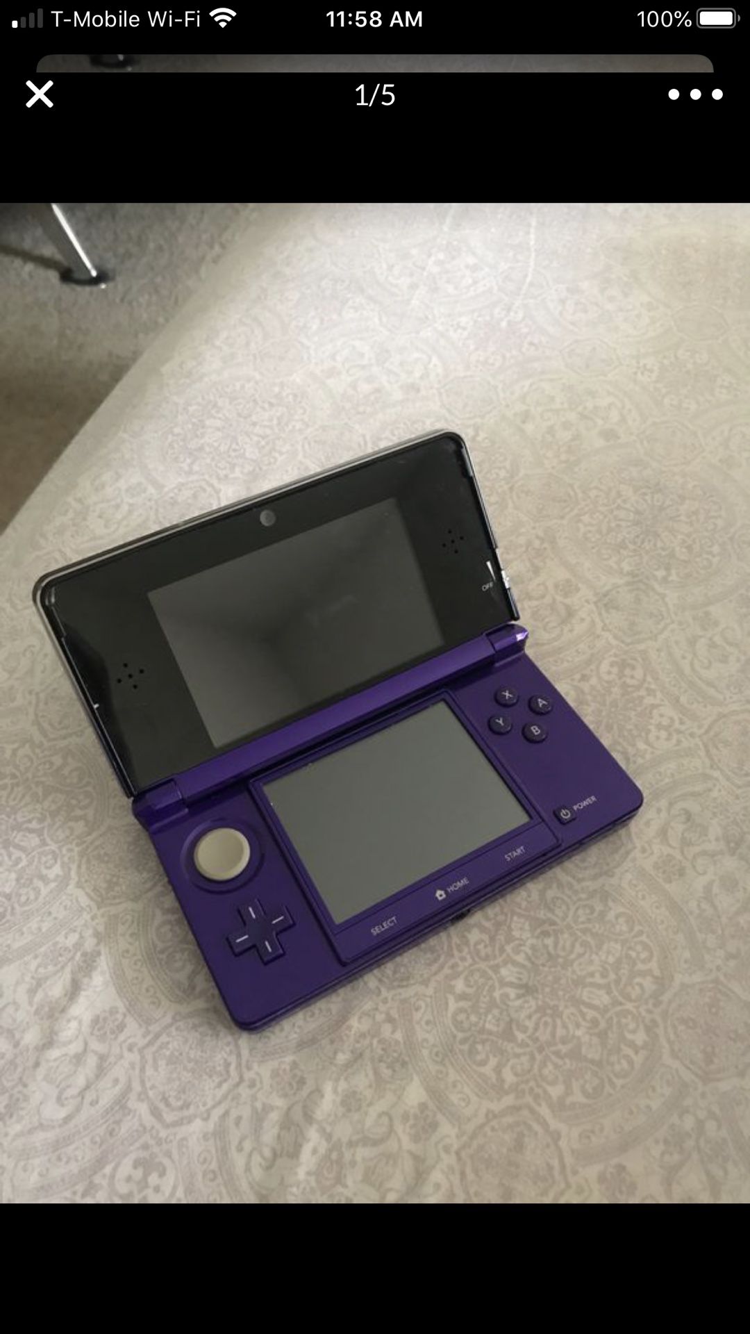 Nintendo 3ds with games