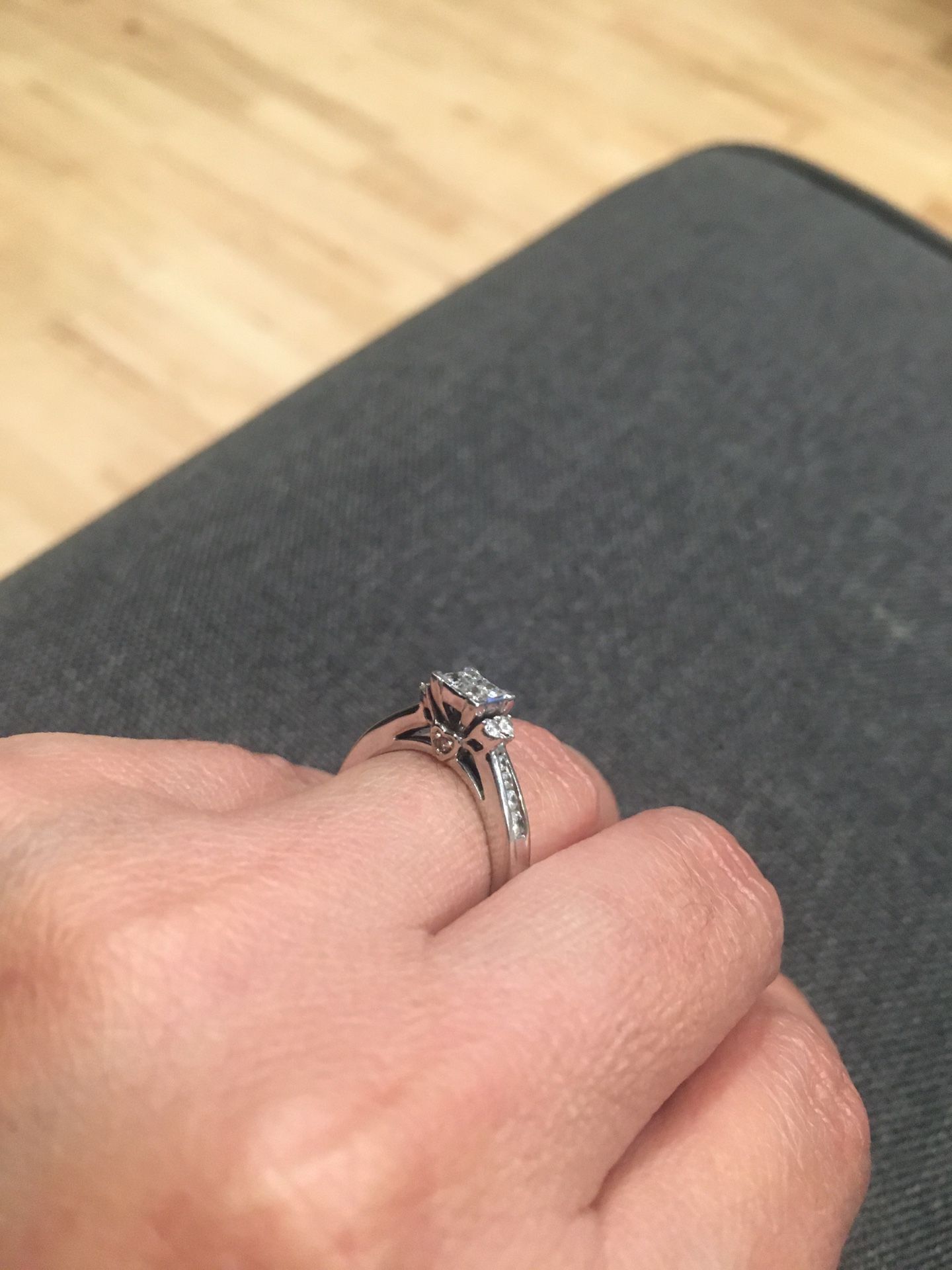 Daniel’s love song engagement ring