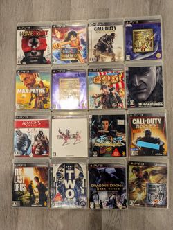 Video Game LOT 16 Games Japanese Region Free