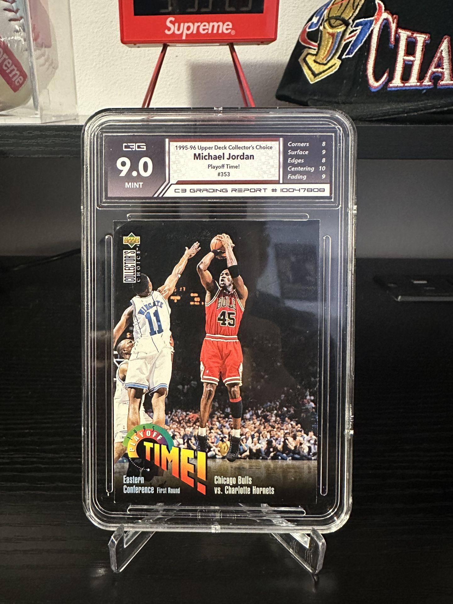 Michael Jordan Playoff Time 1995-96 Upper Deck Collectors Choice 