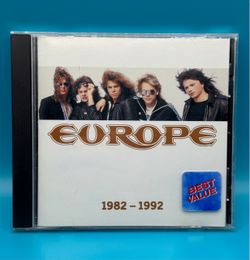 Europe 1982–1992 Greatest Hits CD Epic Records EK 57445