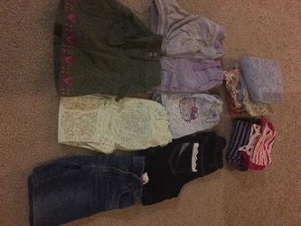 6T to 7T girls clothes 15 pieces