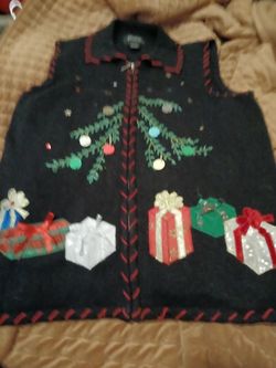 Ugly Christmas Sweater Vest