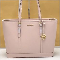 NEW Michael Kors Jet Set Large Saffiano Leather Tote * Read Description