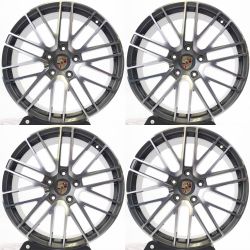 20-21" Staggered FORGED Porsche Wheels Rims Set of 4 20X8.5 21X11.5 5x130