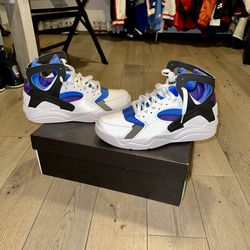 Nike Air Flight Hurache OG worn by Fab 5, Sz 10 Jordan