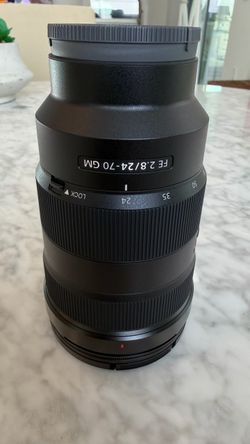 Sony - G Master FE 24-70 mm F2.8 GM Full-Frame Standard Zoom Lens E-Mount - Black