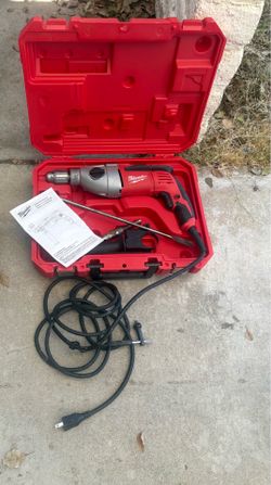 Milwaukee 1/2" Corded Dual-Torque Hammer Drill works great