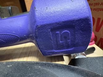 1 Set(2pieces) 5lb Dumbell Weights