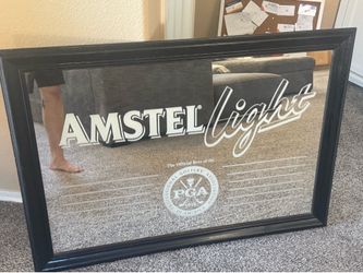 Amstel light PGA mirror