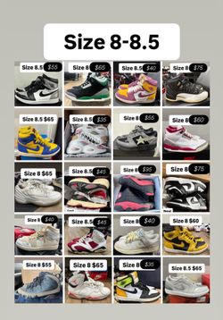 Jordan’s Nikes & more cheap deals size 8 & 8.5