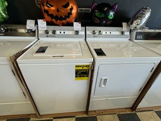 Speed Queen TC5 And DC5 Washer And Dryer Set