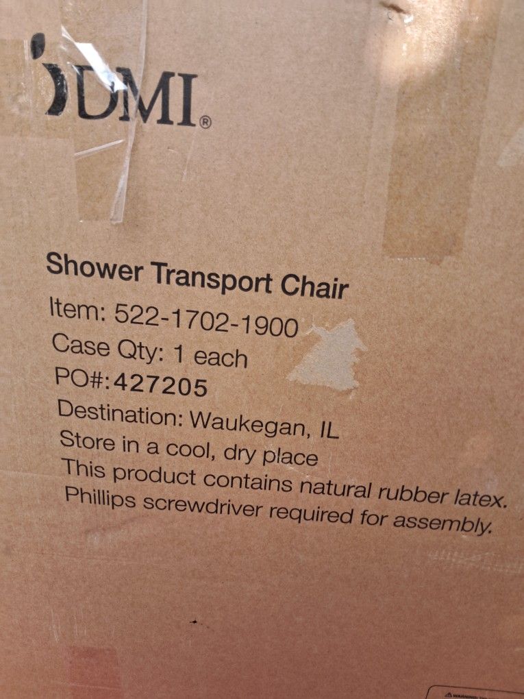 New Roller Shower Chair