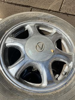 OEM lexus wheels and tires