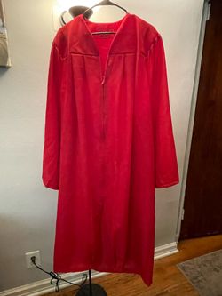 1 Red Oak Hall 5’9” to 5’11” Graduation Gown - Like New though Wrinkled from Storage
