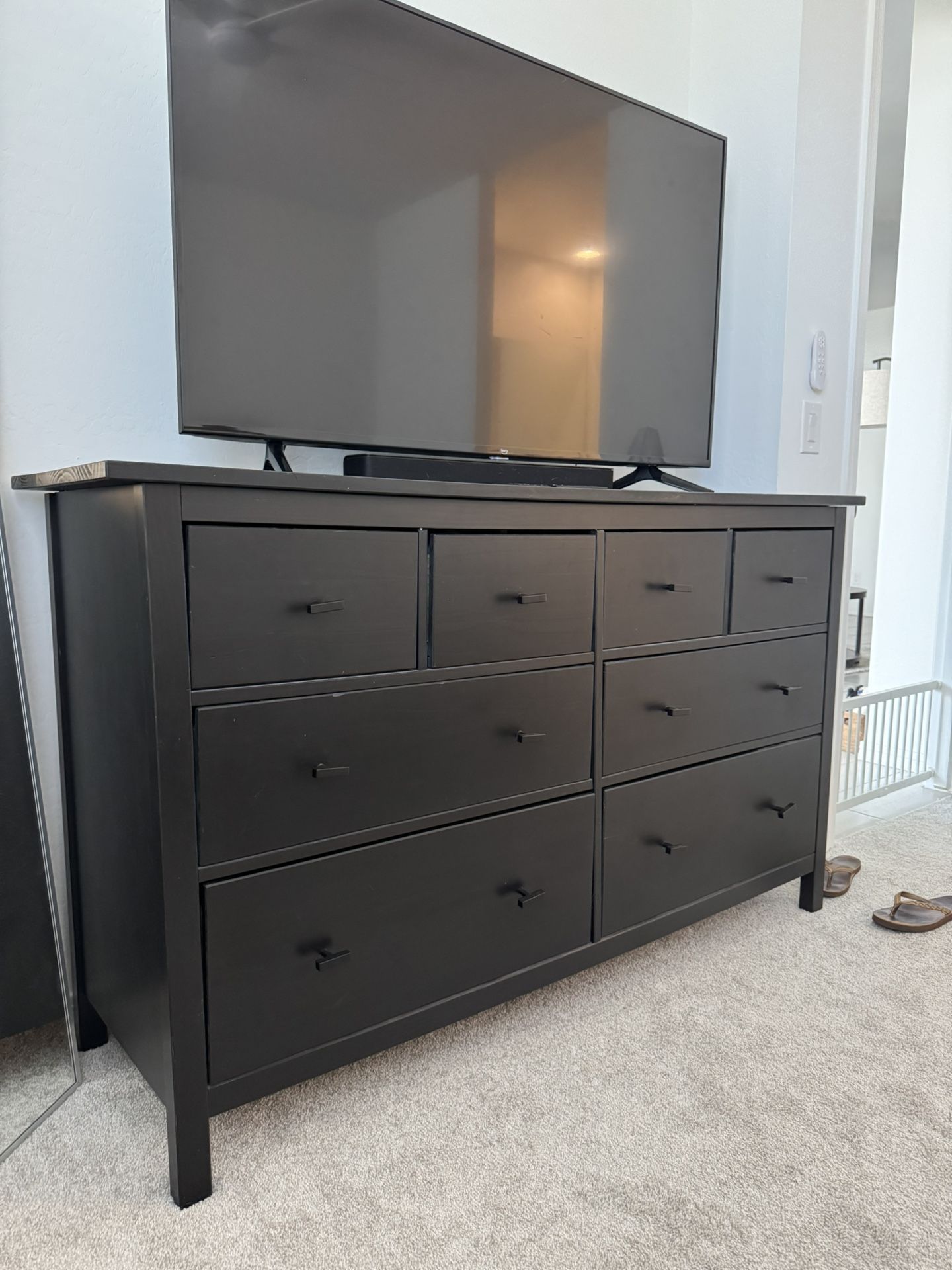 Ikea dresser Black