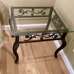 Coffee Table, End Table Set, Iron 