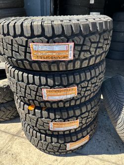 37x12.50r20 Ground speed tires nuevas con 50,000 millas de garantía las 4