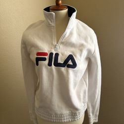 Fila Zipper Sweatshirt Size S 