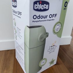 Chicco Nappy Bin Diaper Pail Odor Proof System No Special Bags Required