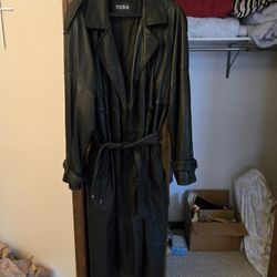 Vintage Leather Coat
