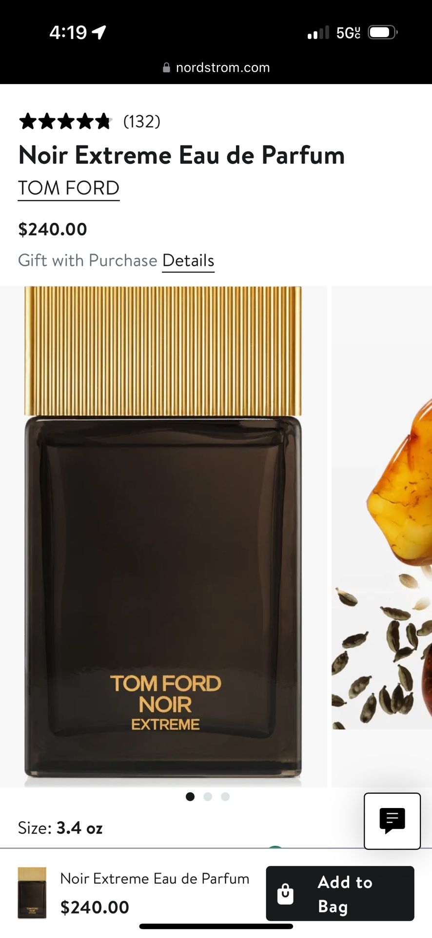 Tom Ford Noir Extreme Eau De Perfume