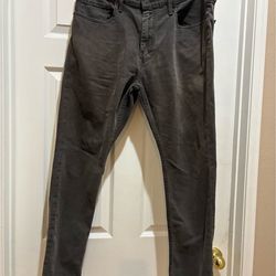 Levi’s 512 Men’s 36x30(measures 36x29) Slim Tapered Jeans Gray