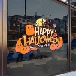Halloween Window glass sticker