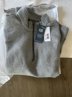 Cutter And Buck Coastal Half Zip NWT Size Small