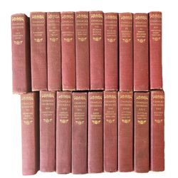 The Works of Charles Dickens 19/25 Volumes Incomplete Set 1911 Vintage